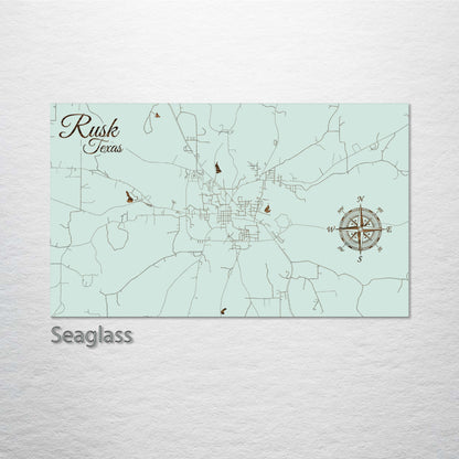 Rusk, Texas Street Map