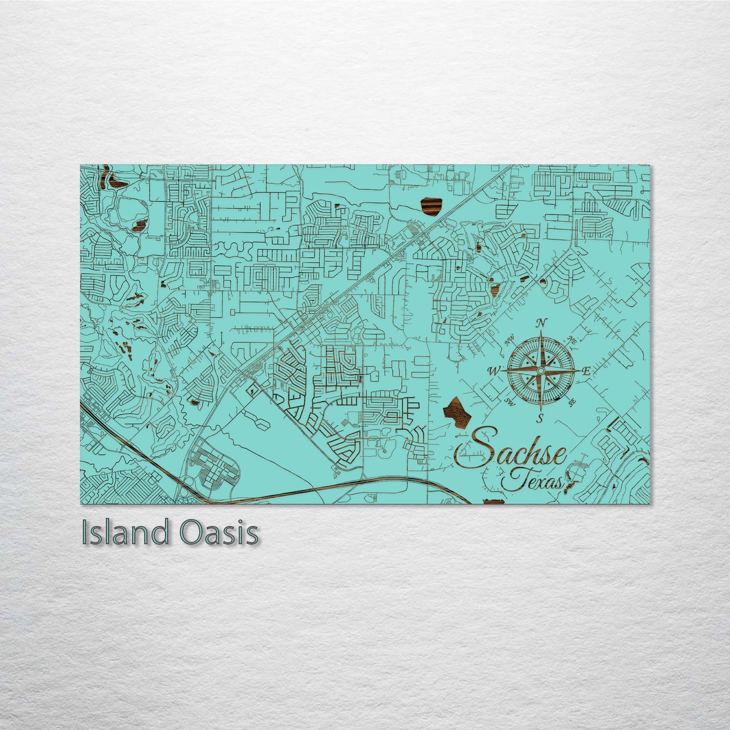 Sachse, Texas Street Map