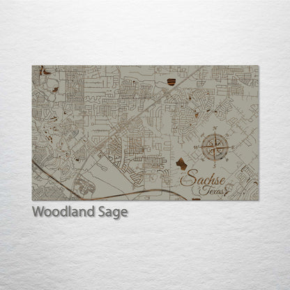 Sachse, Texas Street Map