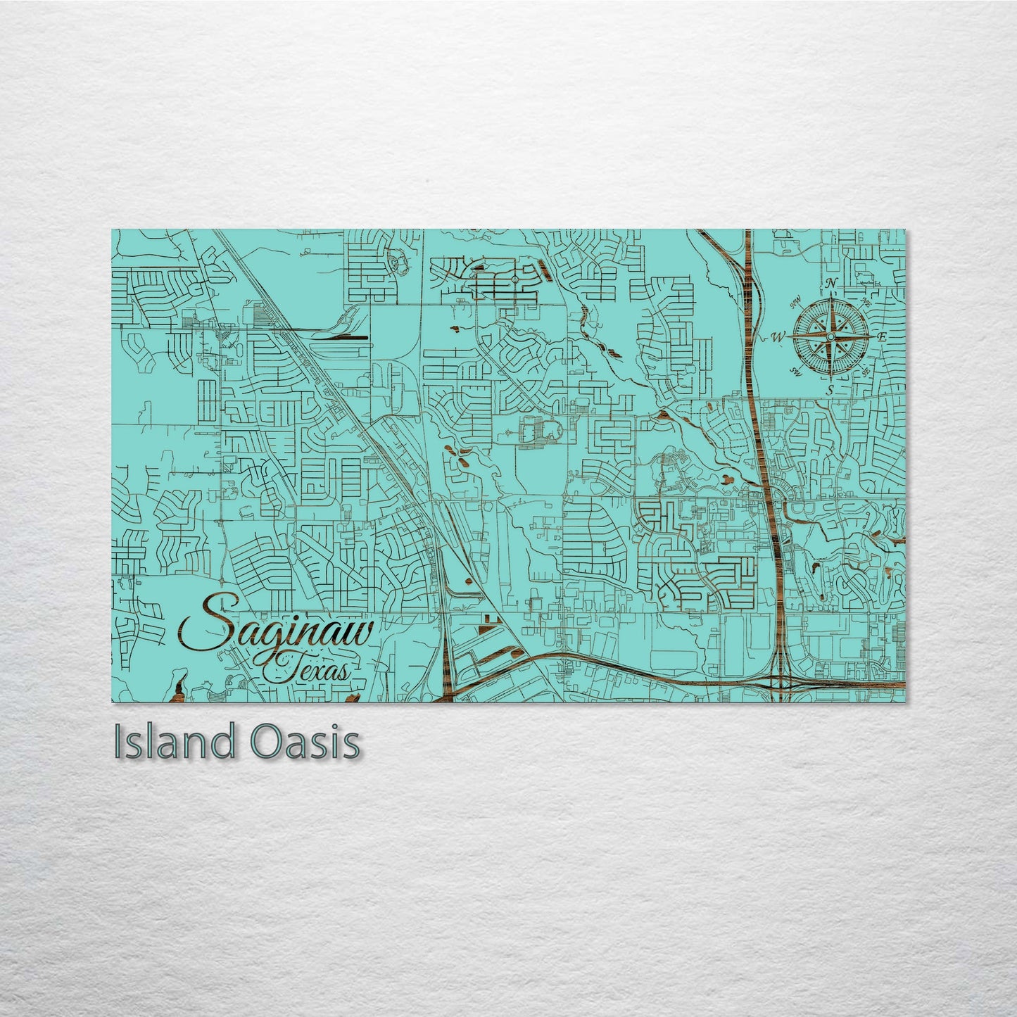 Saginaw, Texas Street Map