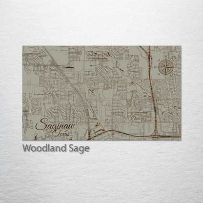 Saginaw, Texas Street Map