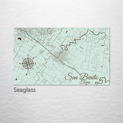 San Benito, Texas Street Map