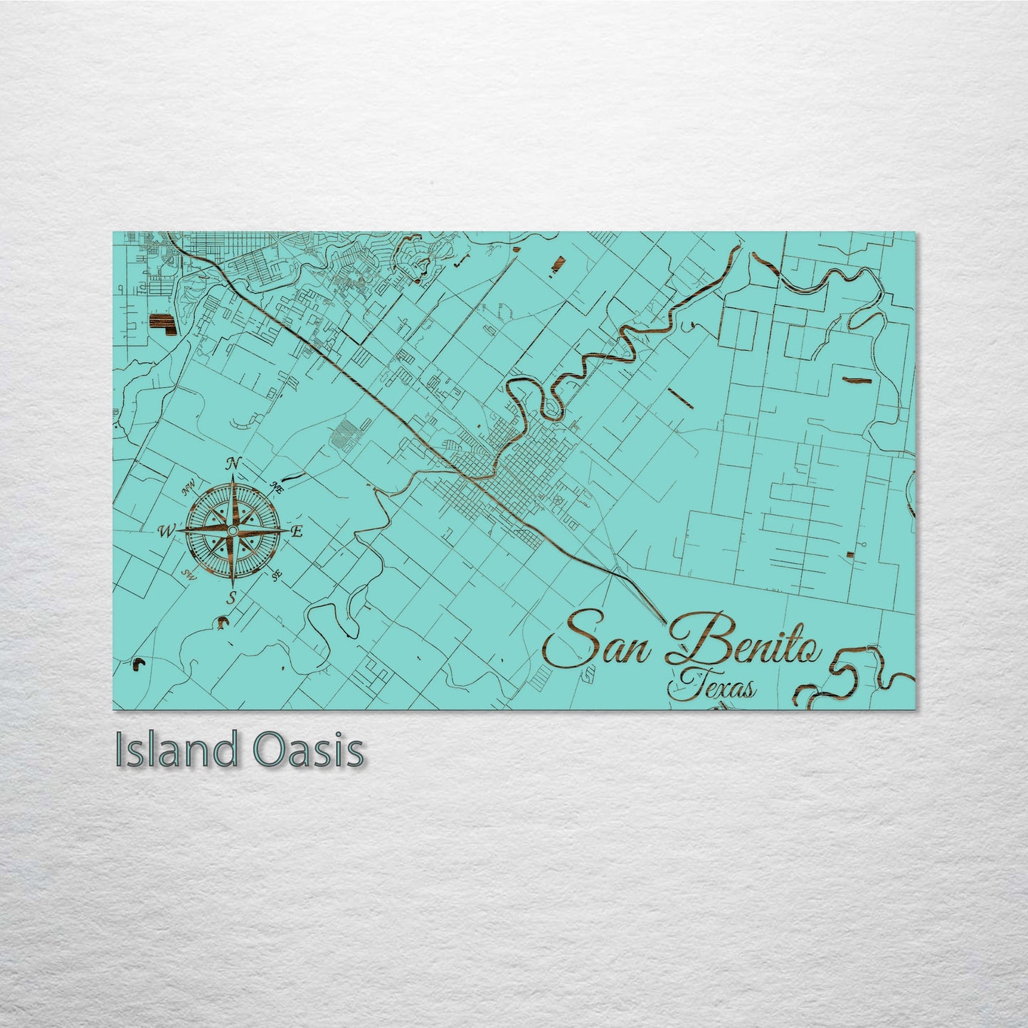 San Benito, Texas Street Map