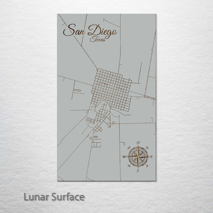 San Diego, Texas Street Map