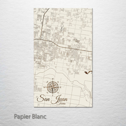 San Juan, Texas Street Map