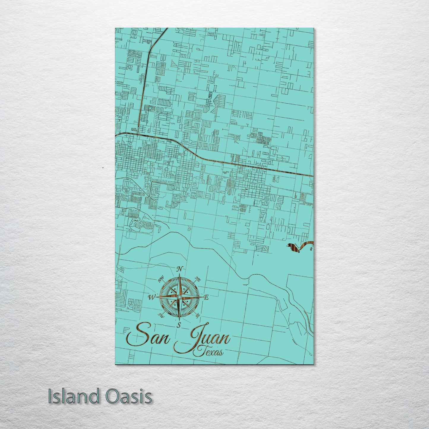 San Juan, Texas Street Map