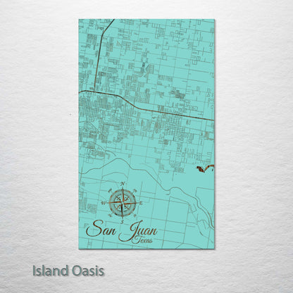 San Juan, Texas Street Map