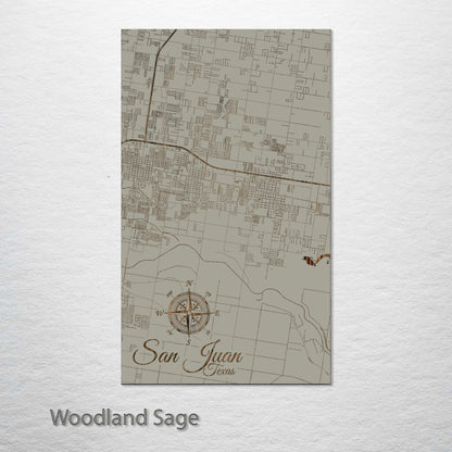 San Juan, Texas Street Map