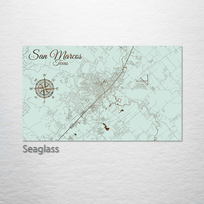 San Marcos, Texas Street Map