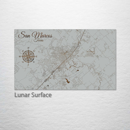 San Marcos, Texas Street Map