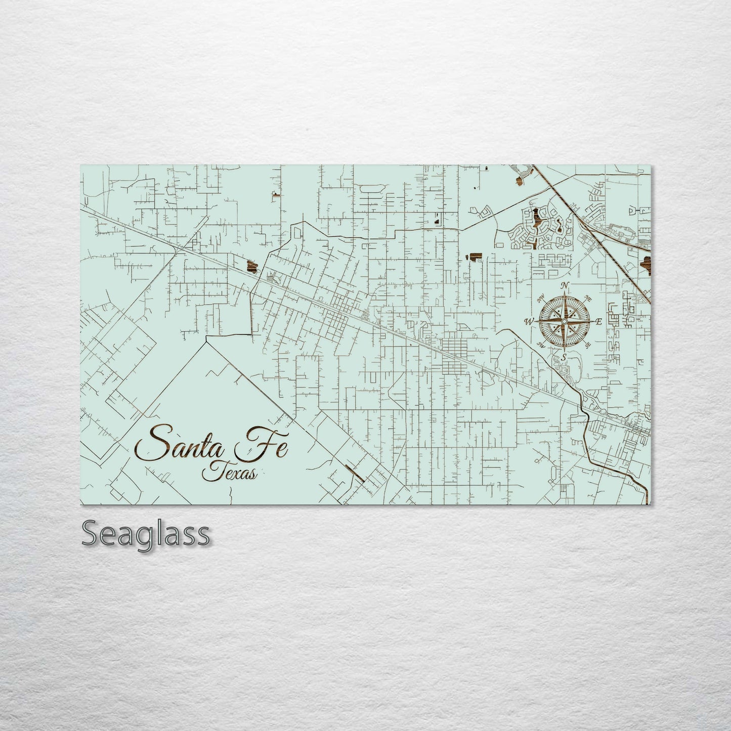Santa Fe, Texas Street Map