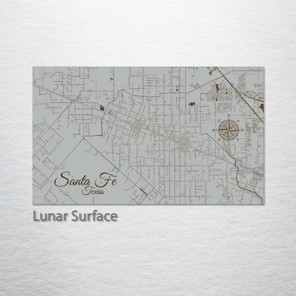 Santa Fe, Texas Street Map