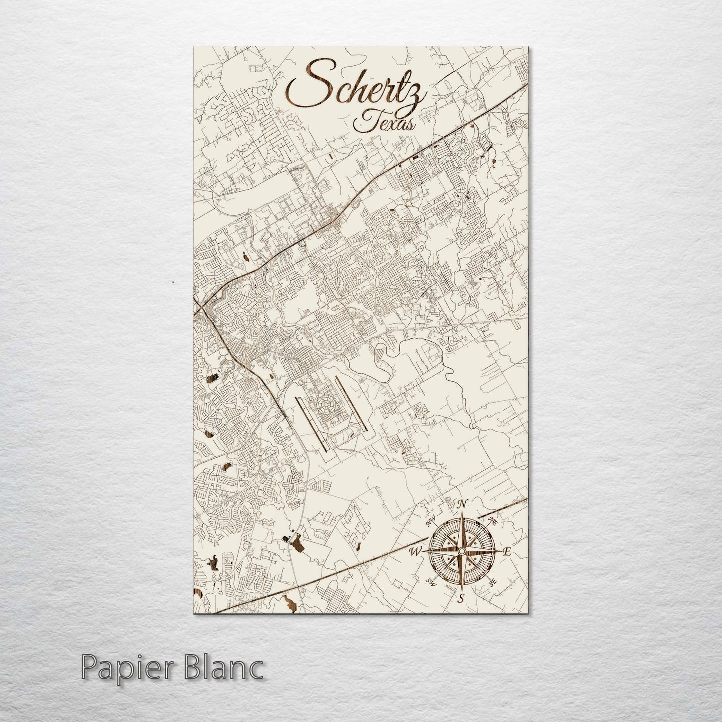 Schertz, Texas Street Map