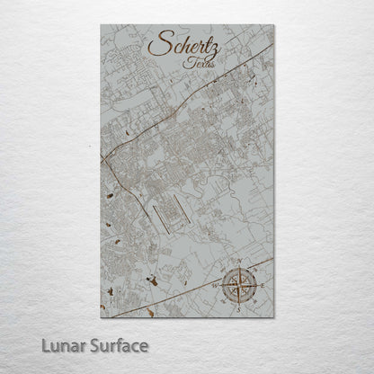 Schertz, Texas Street Map