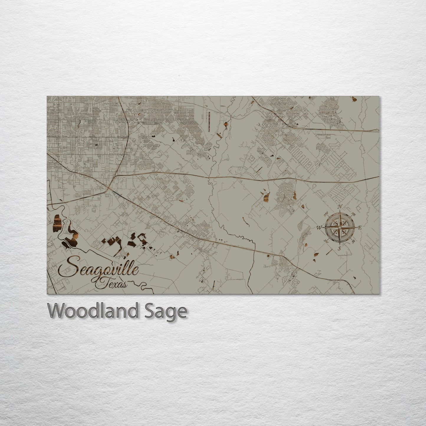 Seagoville, Texas Street Map