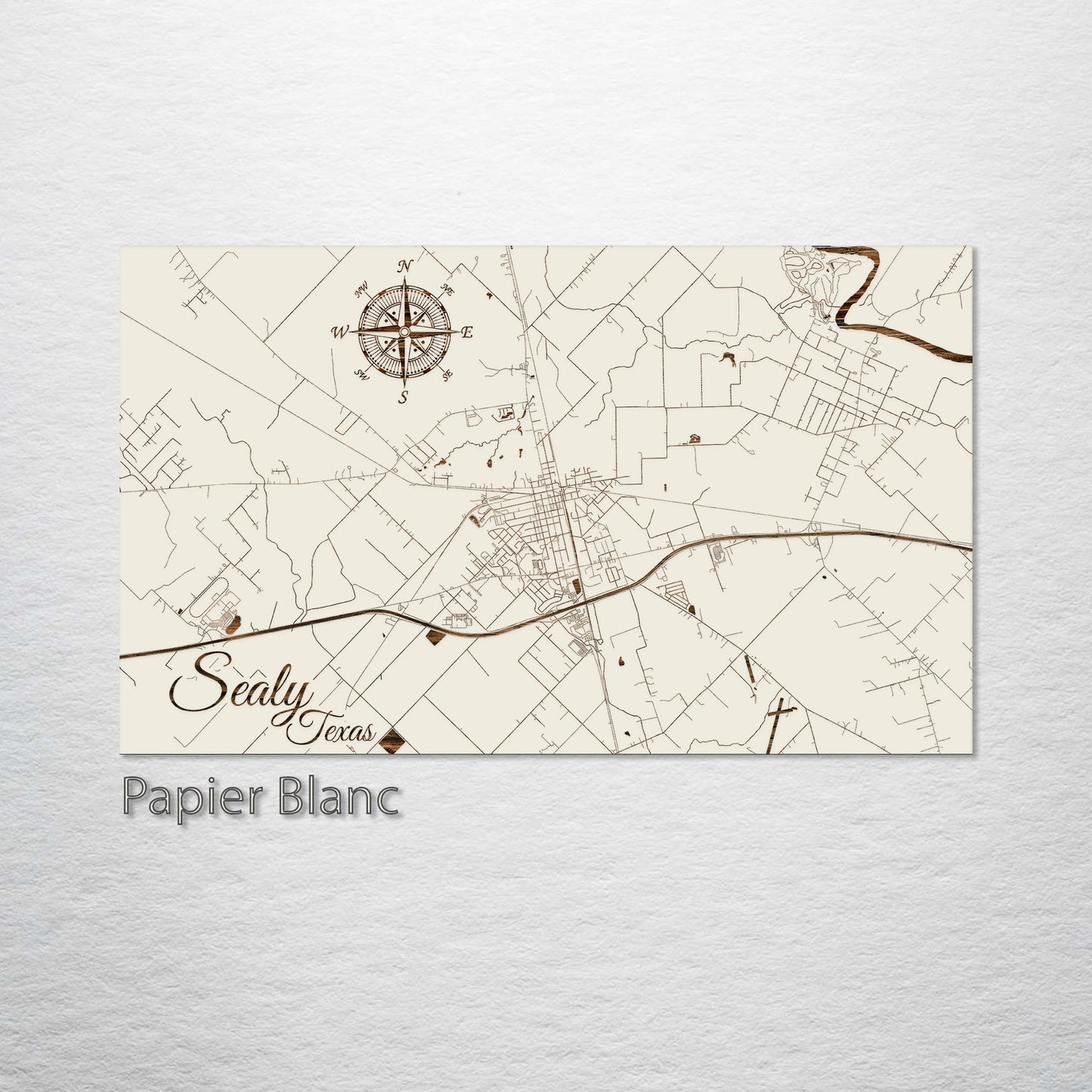 Sealy, Texas Street Map