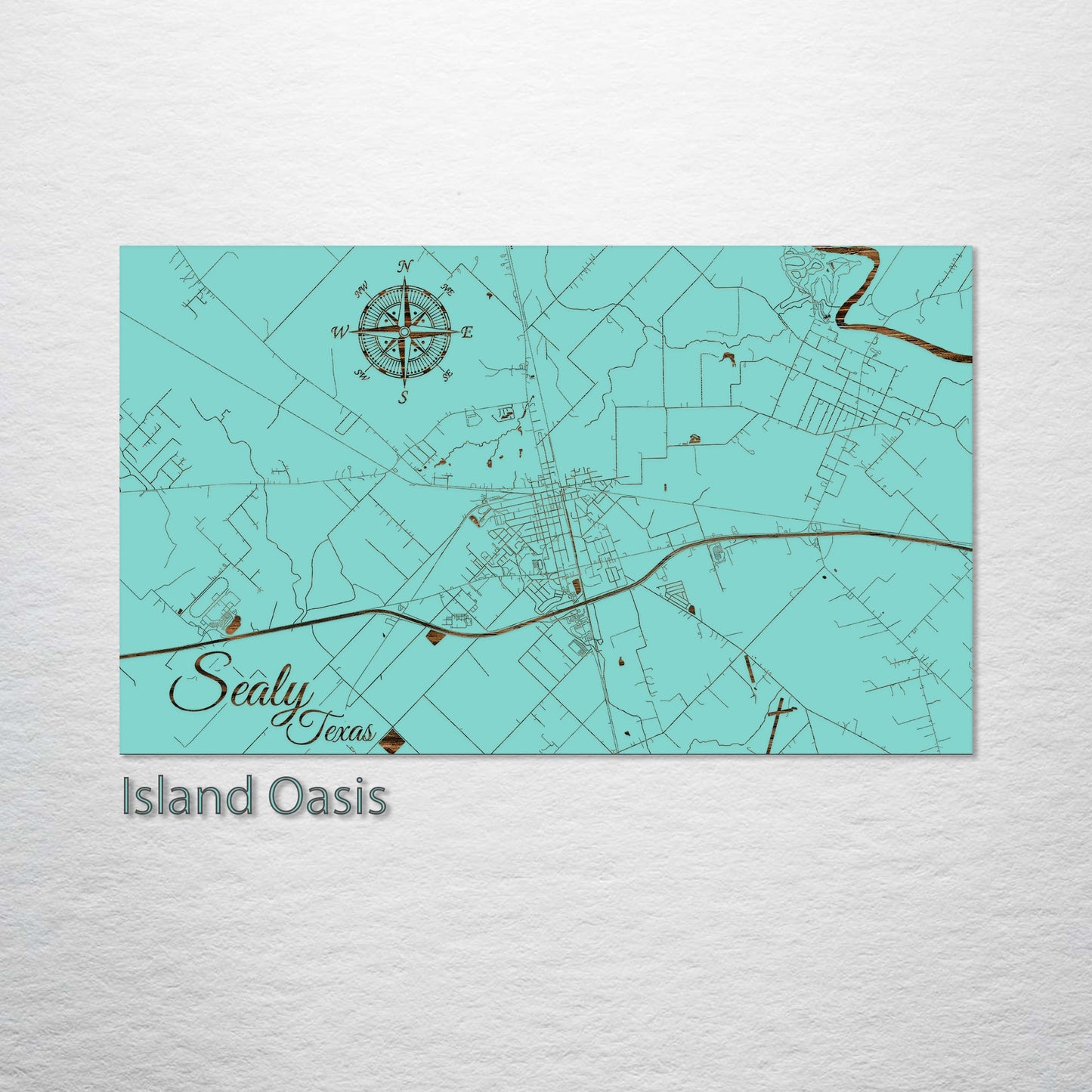 Sealy, Texas Street Map