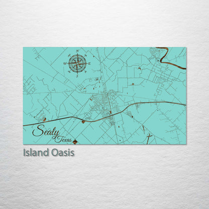 Sealy, Texas Street Map