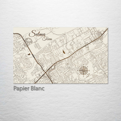 Selma, Texas Street Map