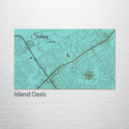 Selma, Texas Street Map