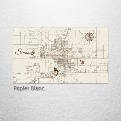 Seminole, Texas Street Map