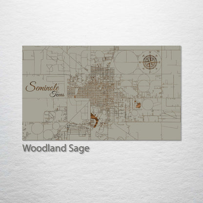 Seminole, Texas Street Map