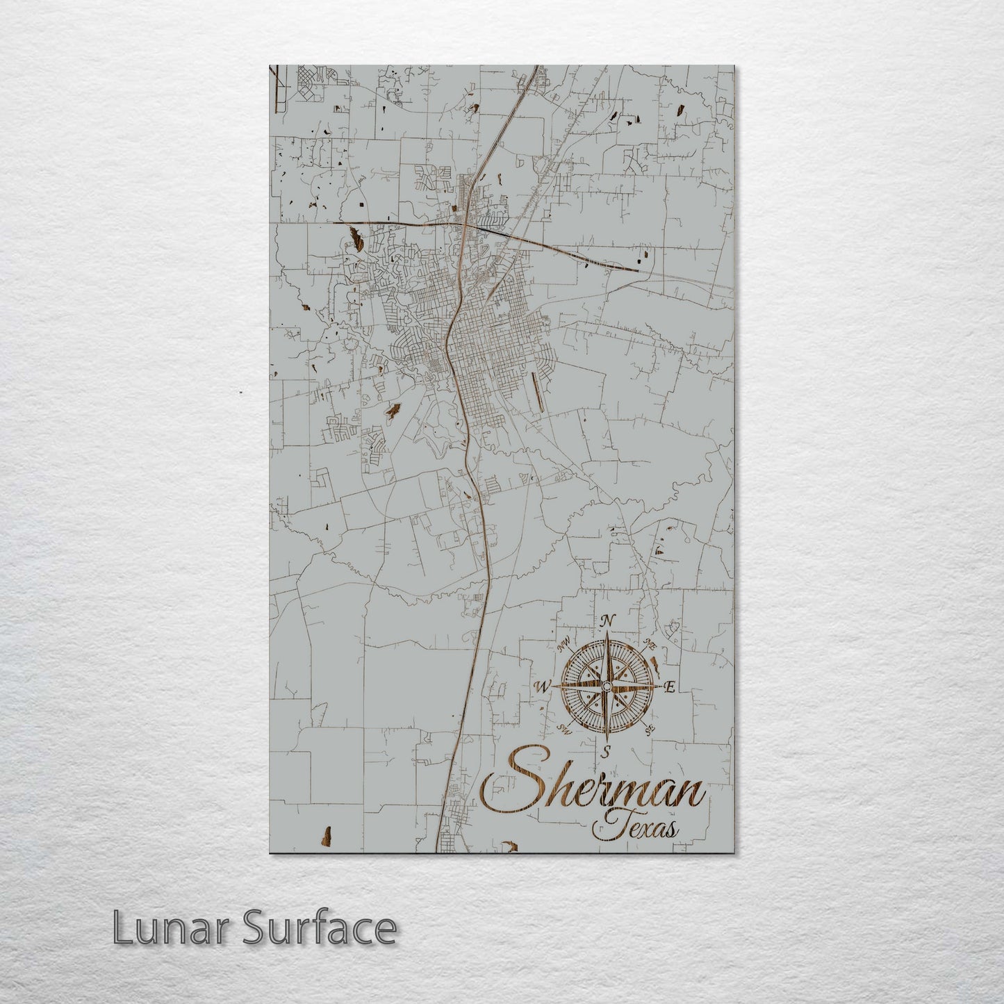 Sherman, Texas Street Map