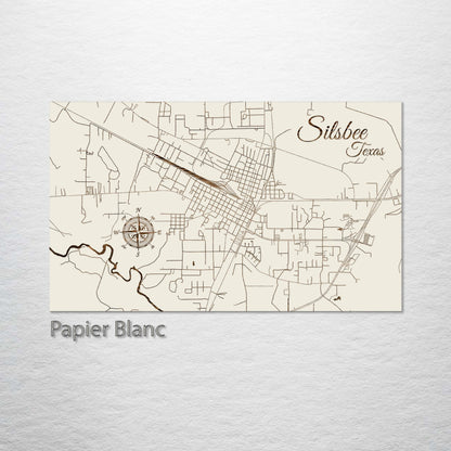 Silsbee, Texas Street Map