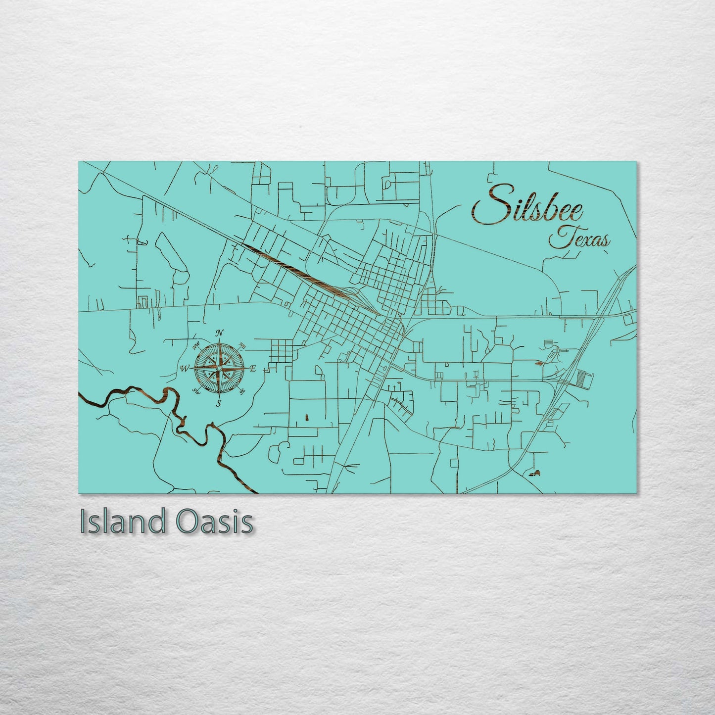 Silsbee, Texas Street Map