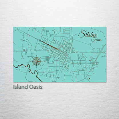 Silsbee, Texas Street Map