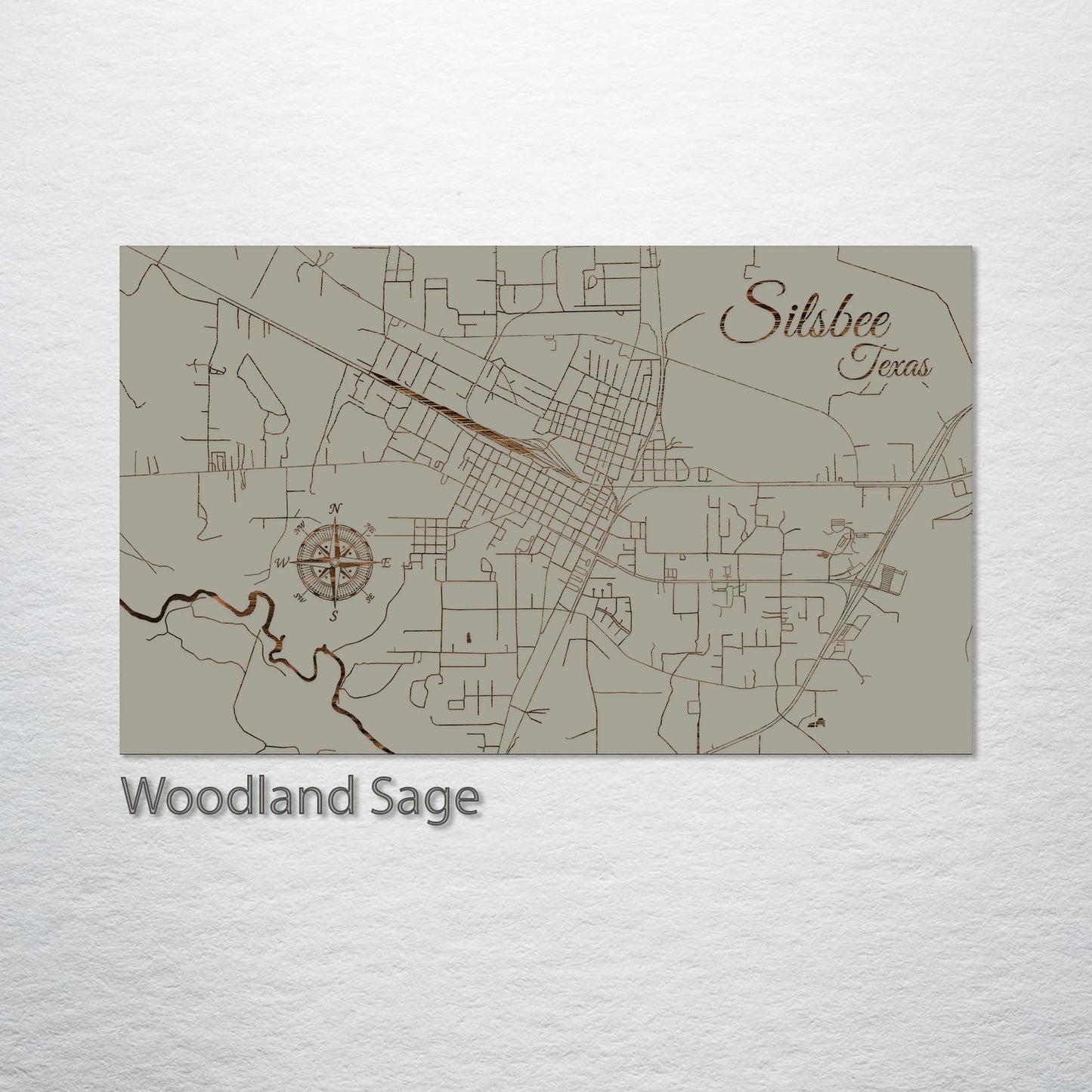 Silsbee, Texas Street Map