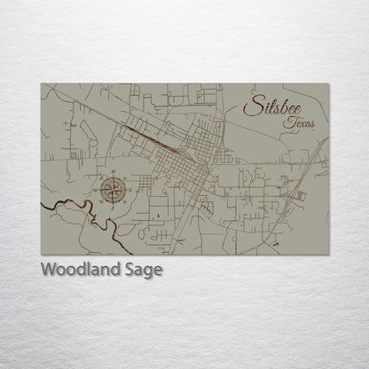 Silsbee, Texas Street Map