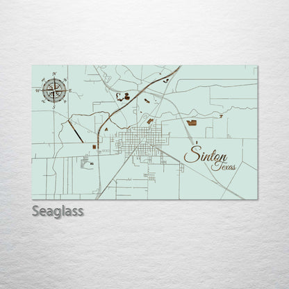 Sinton, Texas Street Map