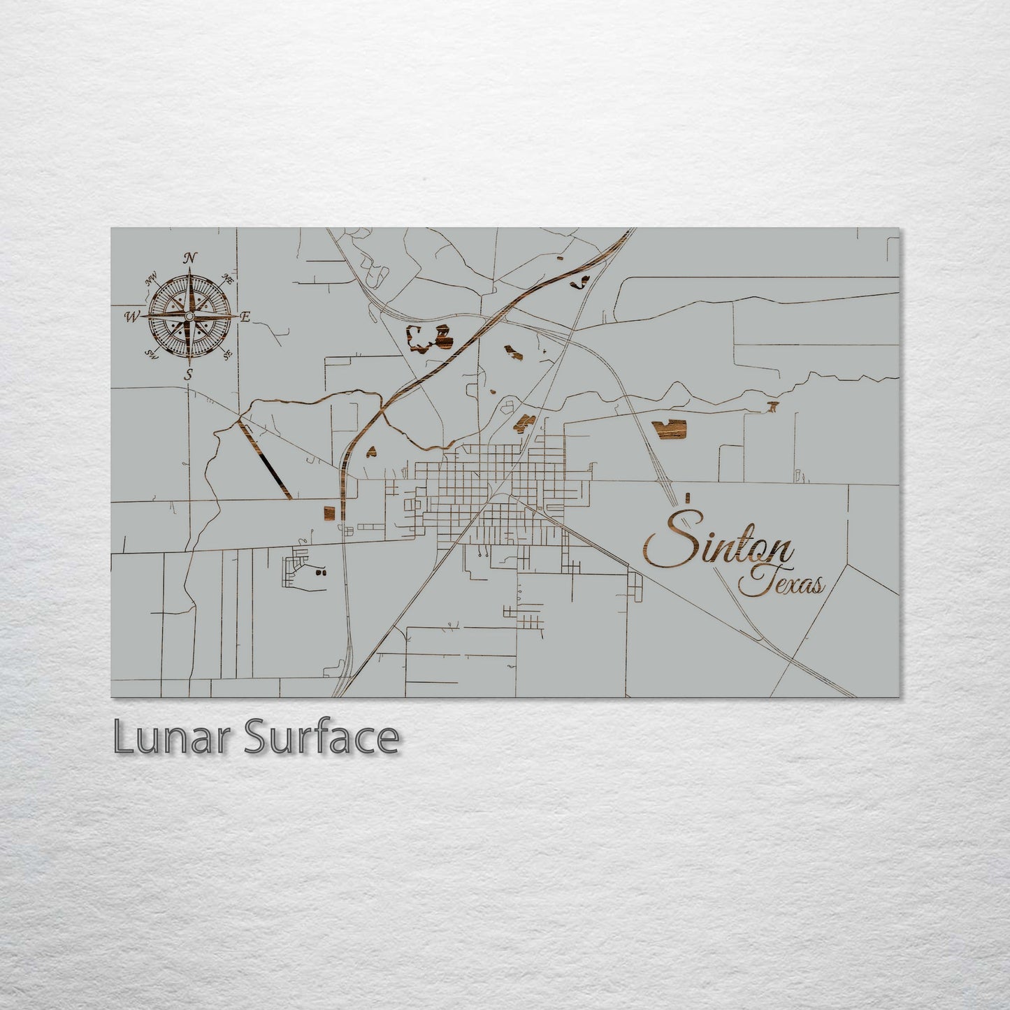 Sinton, Texas Street Map