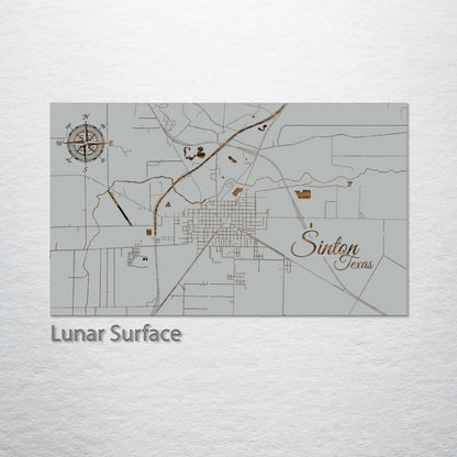 Sinton, Texas Street Map