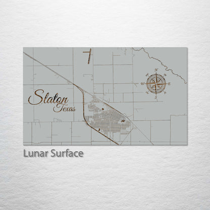 Slaton, Texas Street Map