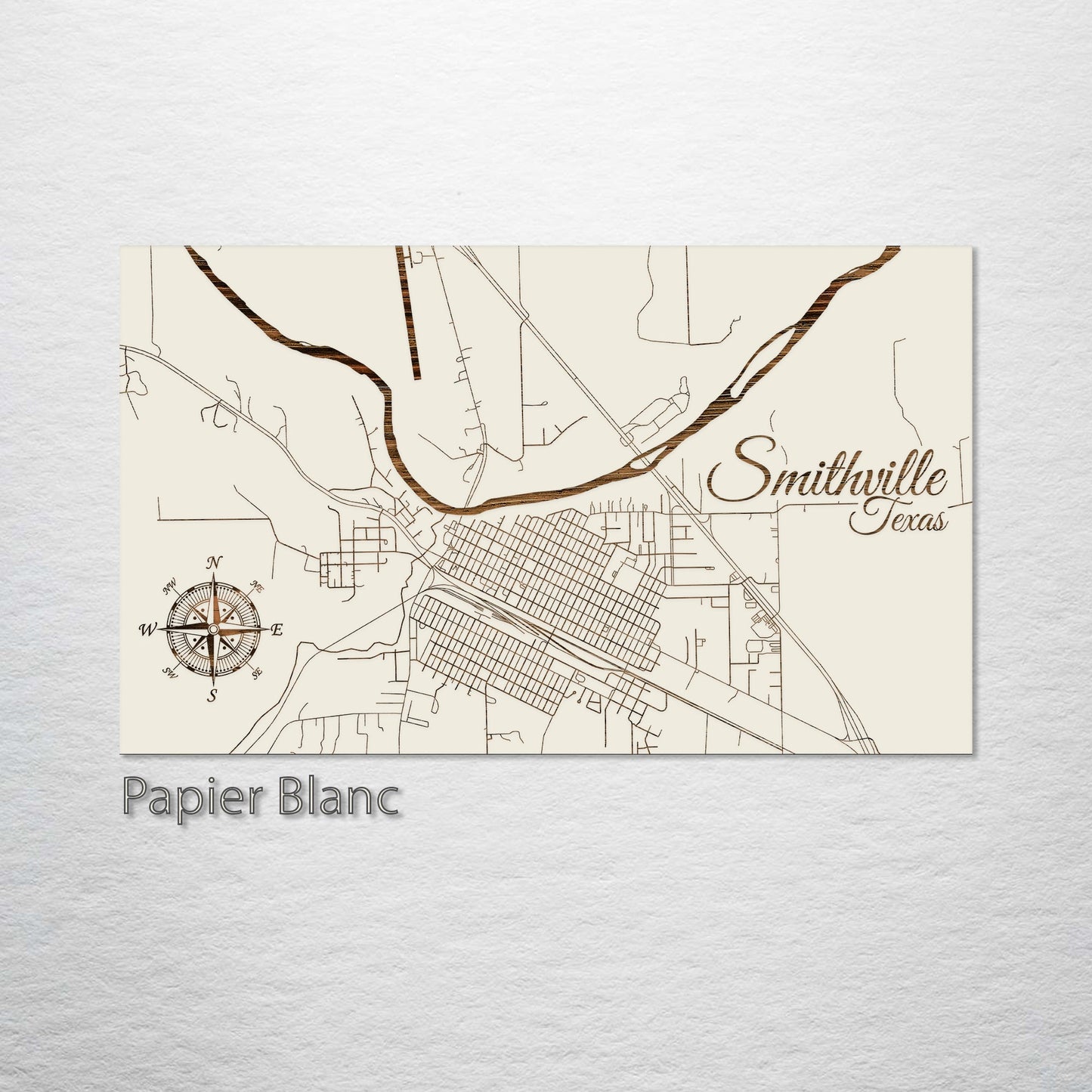 Smithville, Texas Street Map