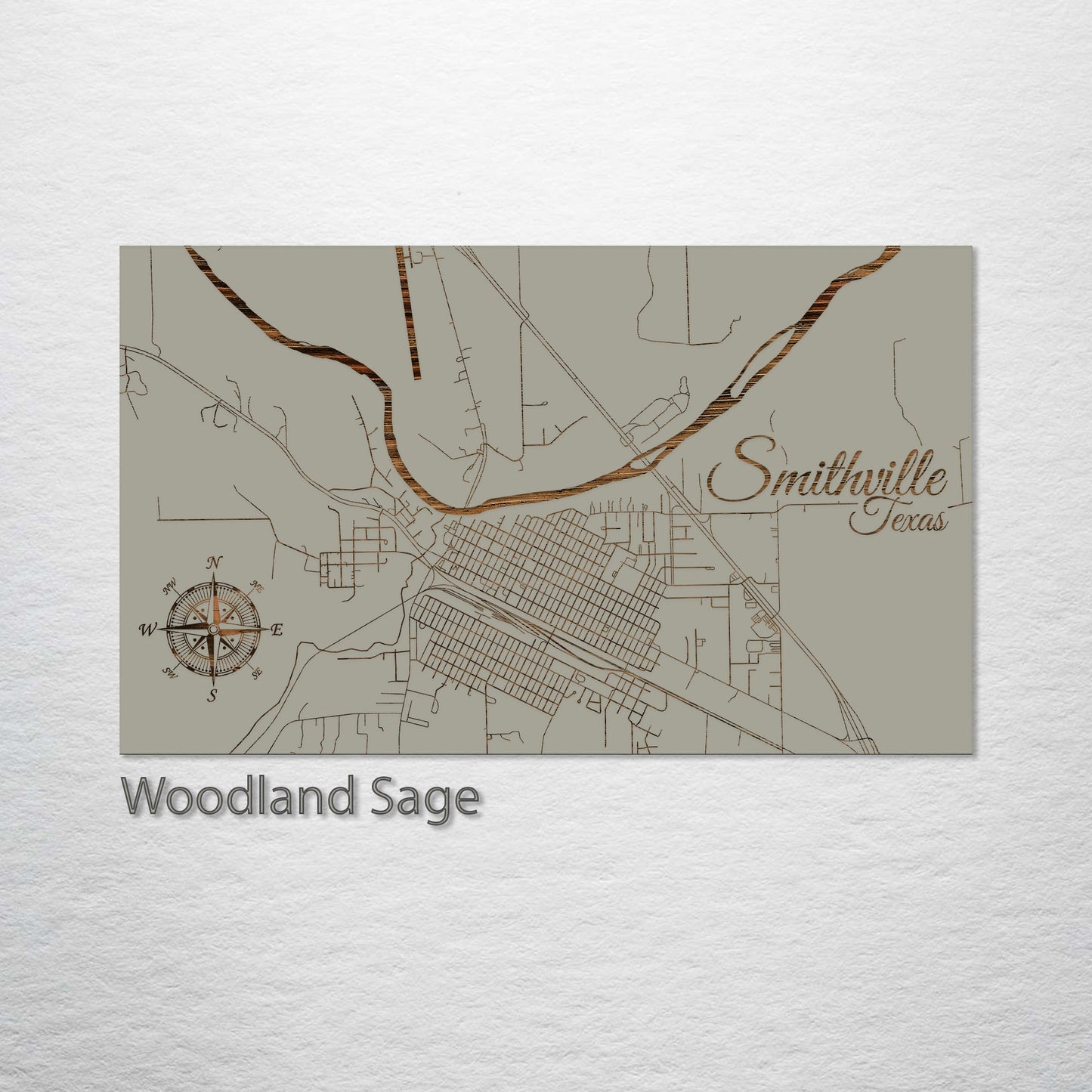 Smithville, Texas Street Map