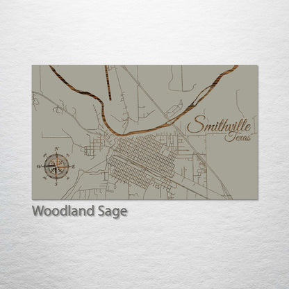 Smithville, Texas Street Map