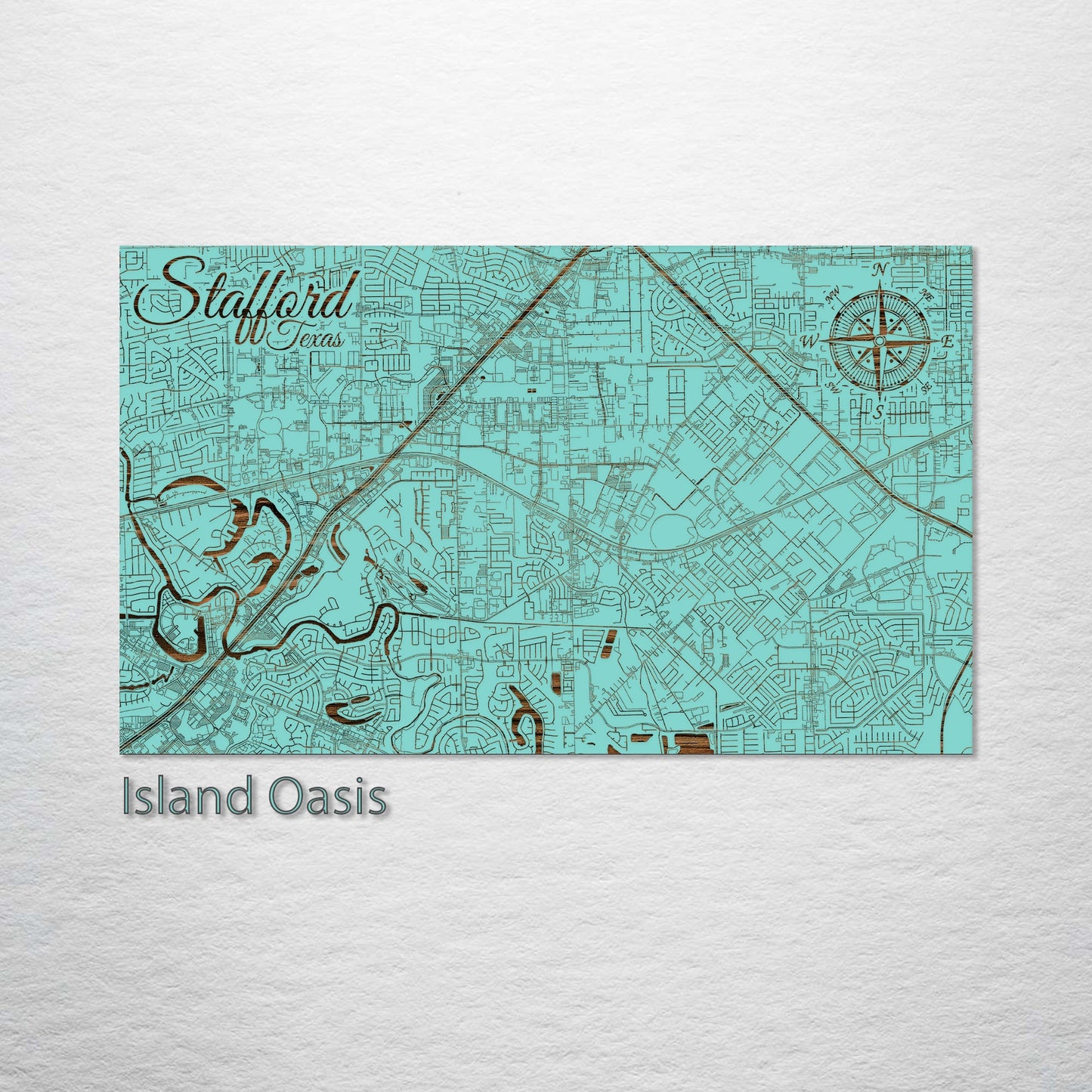 Stafford, Texas Street Map