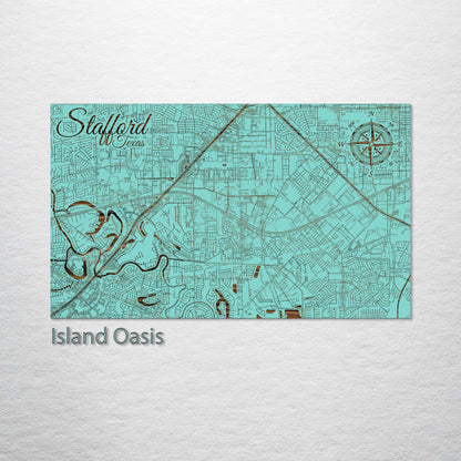 Stafford, Texas Street Map