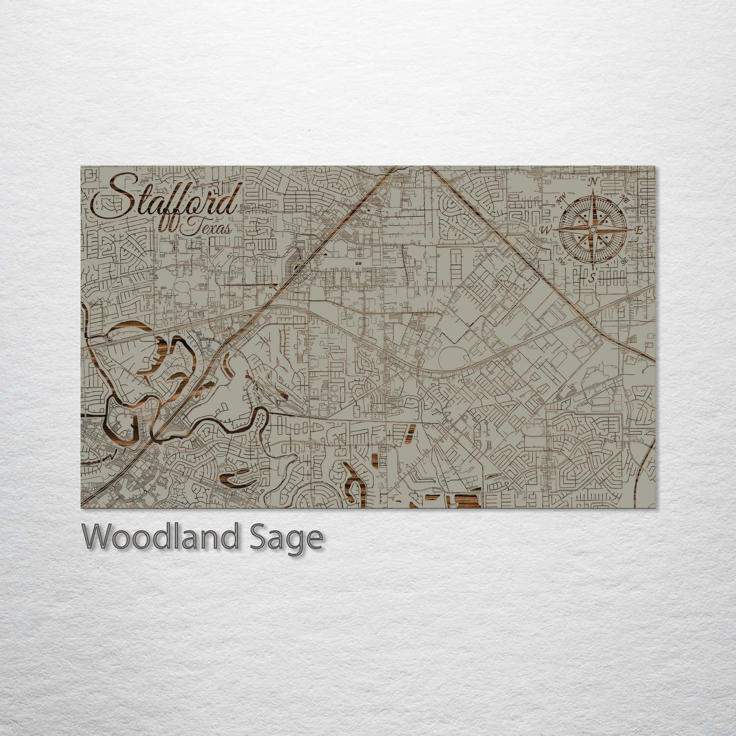 Stafford, Texas Street Map