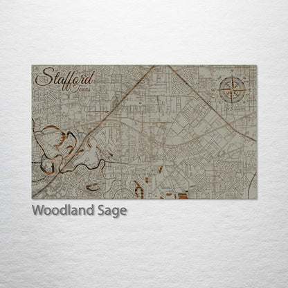 Stafford, Texas Street Map