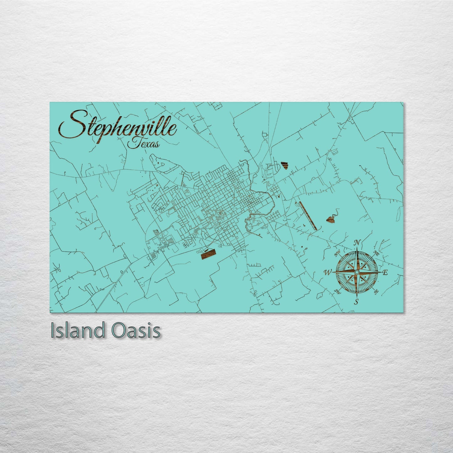 Stephenville, Texas Street Map