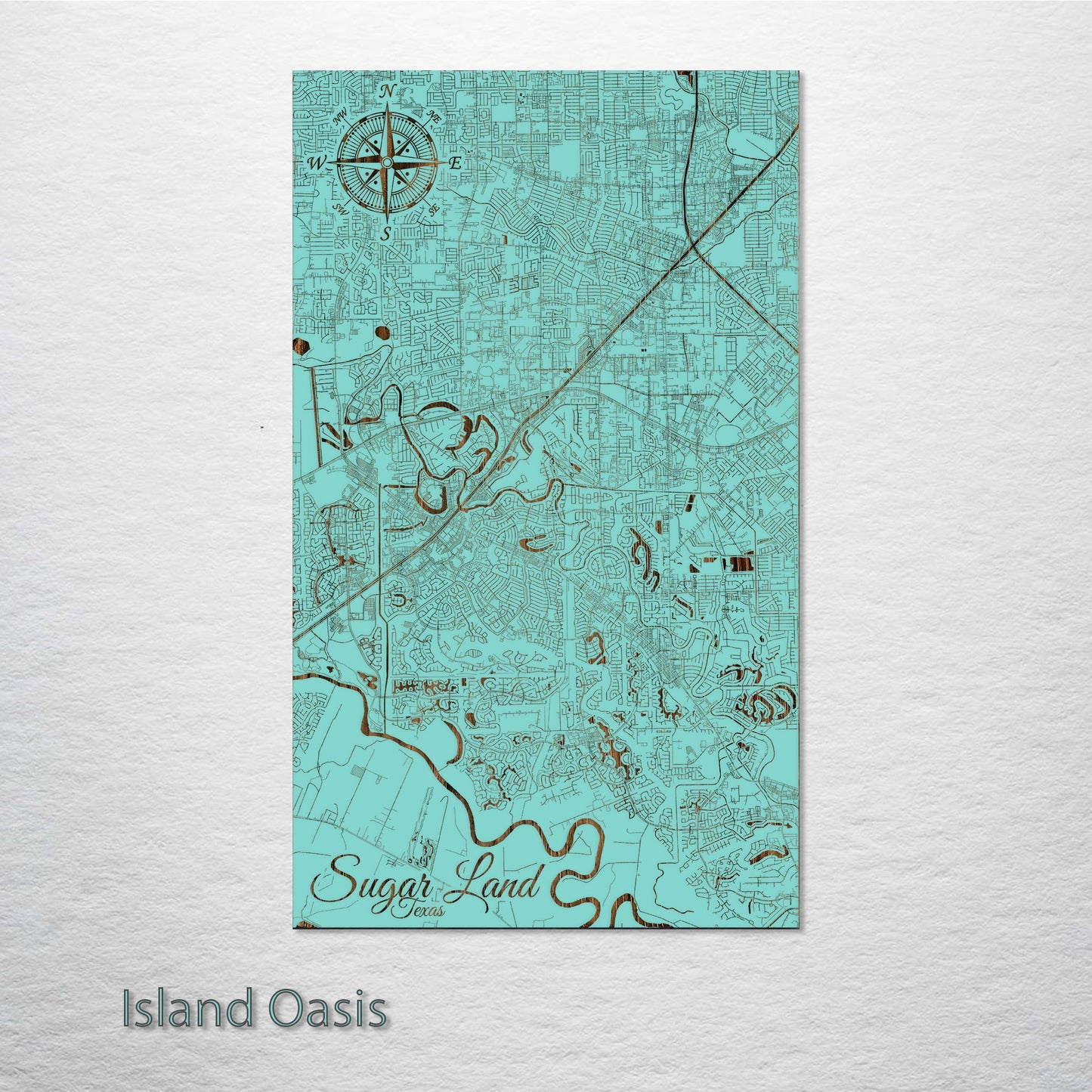 Sugar Land, Texas Street Map