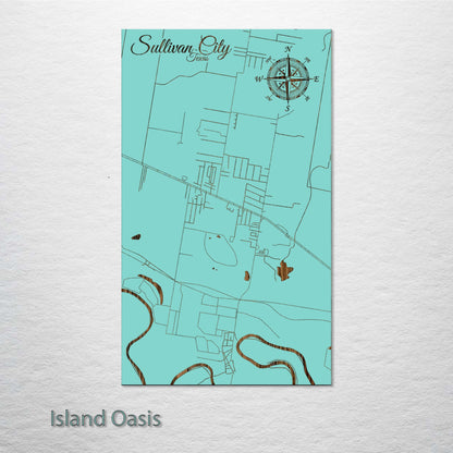 Sullivan City, Texas Street Map