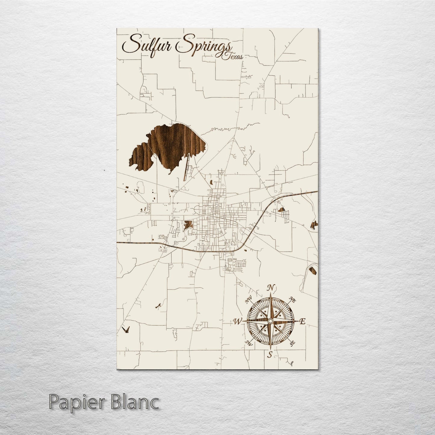 Sulphur Springs, Texas Street Map