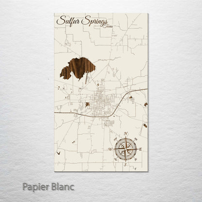 Sulphur Springs, Texas Street Map