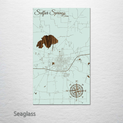 Sulphur Springs, Texas Street Map