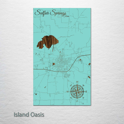 Sulphur Springs, Texas Street Map